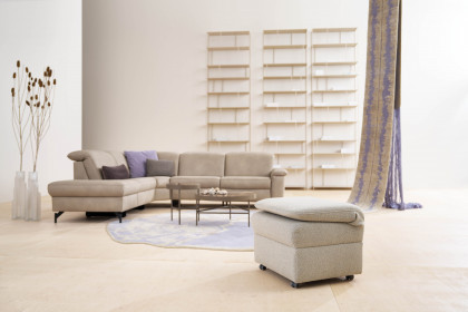 7598 von Himolla - Sessel mit Hockerfunktion silky