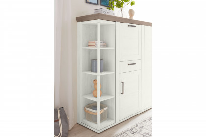 York von set one by Musterring - Highboard in Pino Aurelio mit Karussells