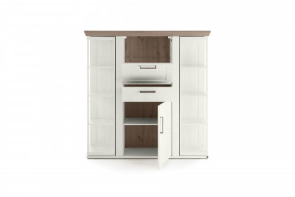 York von set one by Musterring - Highboard in Pino Aurelio mit Karussells