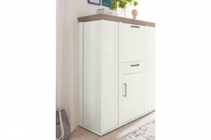 York von set one by Musterring - Highboard in Pino Aurelio mit Karussells
