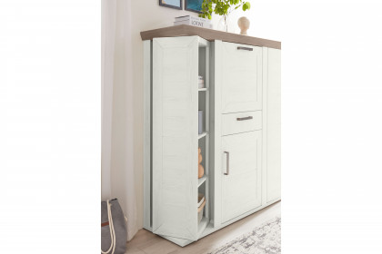 York von set one by Musterring - Highboard in Pino Aurelio mit Karussells