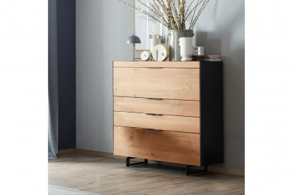 Yoris von SCHÖNER WOHNEN - Highboard Kerneiche Umato/ Kufen