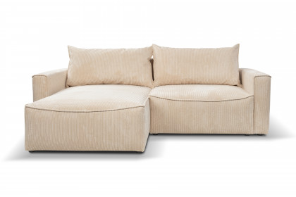 Lilly-LE25 von BENIX - Ecksofa links cream