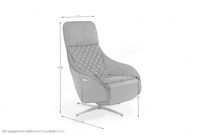 32700 Dante von Willi Schillig - Relaxsessel fango