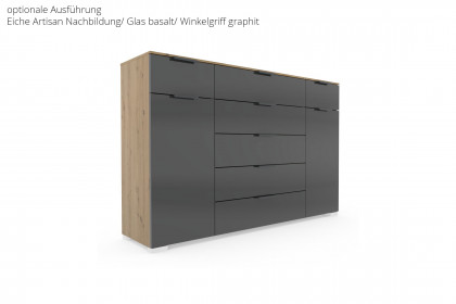 Fifty von Rauch Orange - Sideboard ca. 100 cm hoch in Seidengrau