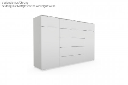 Fifty von Rauch Orange - Sideboard ca. 100 cm hoch in Seidengrau