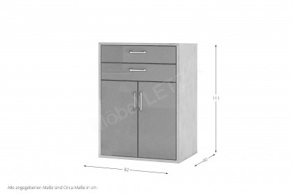 Big Profi Office von Mäusbacher - Büroschrank mit ESG-Sicherheitsglas
