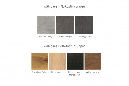 JustB! SP100 von Musterring - Esszimmertisch Zement Design