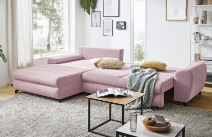 Yoko von BENIX - Polstersofa links rose