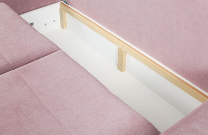 Yoko von BENIX - Polstersofa links rose
