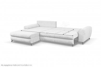 Yoko von BENIX - Polstersofa links rose