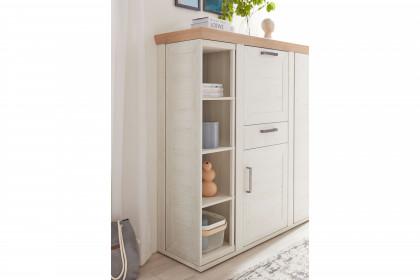 York von set one by Musterring - Highboard in Pino Aurelio und Eiche