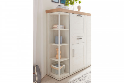 York von set one by Musterring - Highboard in Pino Aurelio und Eiche