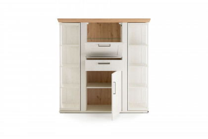 York von set one by Musterring - Highboard in Pino Aurelio und Eiche