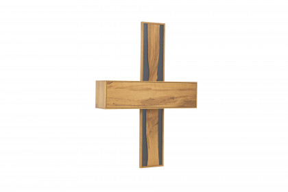 Arco-living von Schösswender - Hängeregal WAR 03 Kupfereiche bronze geölt