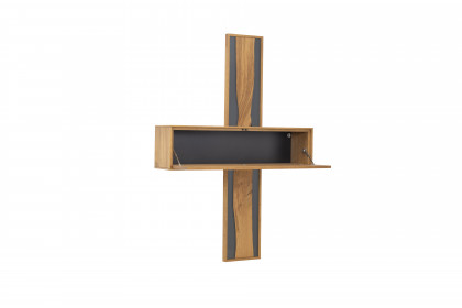 Arco-living von Schösswender - Hängeregal WAR 03 Kupfereiche bronze geölt