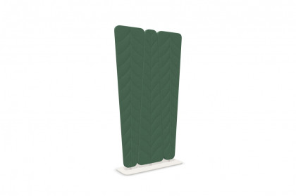 Sileo von Nowy Styl - Design-Stellwand mit blattförmigen Paneelen