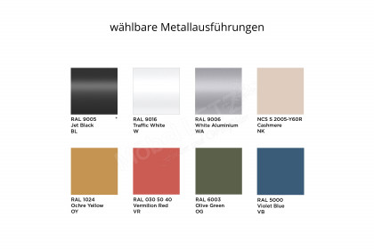 Sileo von Nowy Styl - Design-Stellwand mit blattförmigen Paneelen