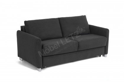 Neapel von Bali - Schlafsofa 140 in Anthrazit