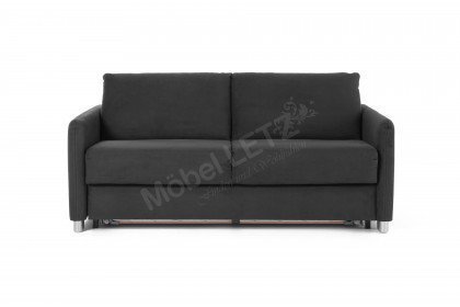 Neapel von Bali - Schlafsofa 140 in Anthrazit