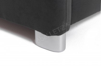 Neapel von Bali - Schlafsofa 140 in Anthrazit