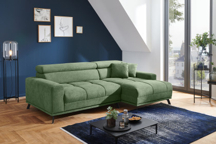 Malte-LE24 von AZ Iwaniccy - Polstersofa rechts grün