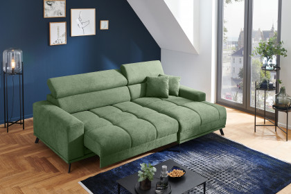 Malte-LE24 von AZ Iwaniccy - Polstersofa rechts grün