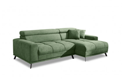 Malte-LE24 von AZ Iwaniccy - Polstersofa rechts grün