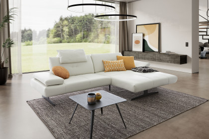 16790 Chester von Willi Schillig - Ledersofa Variante rechts cream white