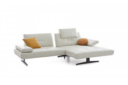 16790 Chester von Willi Schillig - Ledersofa Variante rechts cream white