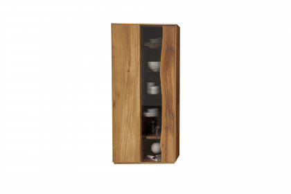 Arco-living von Schösswender - Vitrine VAR 06L Kupfereiche bronze geölt