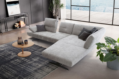 16790 Chester von Willi Schillig - Ecksofa Ausführung rechts silver