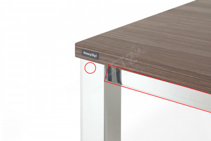 E10 von Nowy Styl - Büro-Schreibtisch ca. 200 x 90 cm 2. Wahl