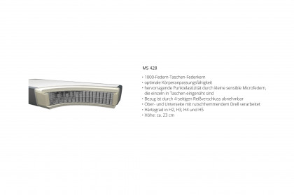 OC-BX23165 von Oschmann - Boxspringbett KT 10001B natur