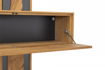 Arco-living von Schösswender - Wohnwand VSAR 02L Kupfereiche bronze geölt