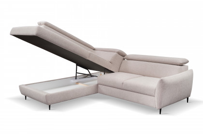 Othello von BENIX - Ecksofa links beige