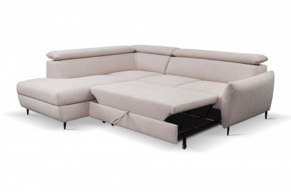 Othello von BENIX - Ecksofa links beige