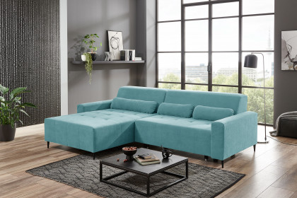 Linz von AZ Iwaniccy - Polstersofa links petrol