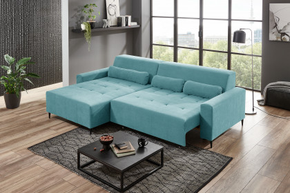 Linz von AZ Iwaniccy - Polstersofa links petrol