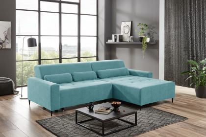 Linz von AZ Iwaniccy - Polstersofa rechts petrol