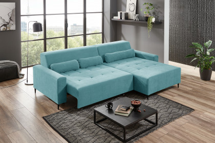 Linz von AZ Iwaniccy - Polstersofa rechts petrol