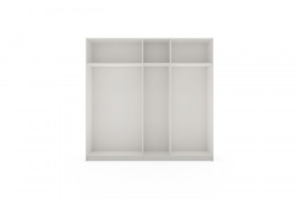 Slideline von JUTZLER - Schrank mit geringer Tiefe weiß - mit Spiegel