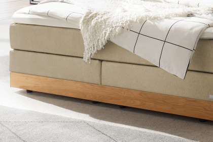 Pronto von Hasena - Boxspringbett Alba in Sand