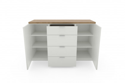 Siena von Rietberger - Sideboard mit Türen & Schubästen weiß/ Eiche