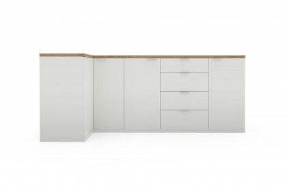 Siena von Rietberger - Sideboard mit Türen & Schubästen weiß/ Eiche