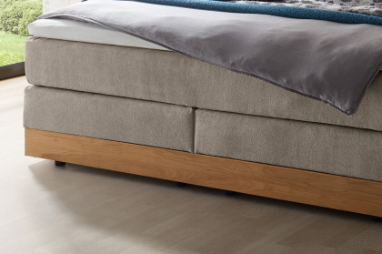 Pronto von Hasena - Boxspringbett Pedrosa in Lightgrey
