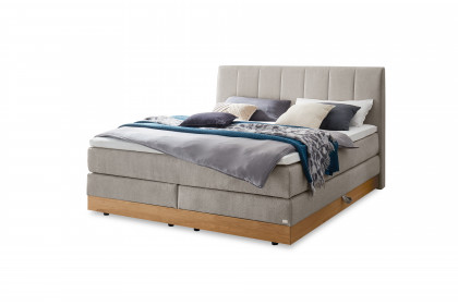 Pronto von Hasena - Boxspringbett Pedrosa in Lightgrey