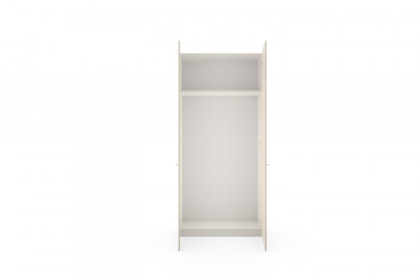Longline von JUTZLER - schmaler Schrank mit Kurztiefe weiß - Glas cozy white