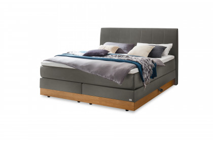 Pronto von Hasena - Boxspringbett Pedrosa in Steel