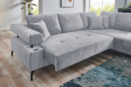 Dream von AZ Iwaniccy - Ecksofa rechts blausilber
